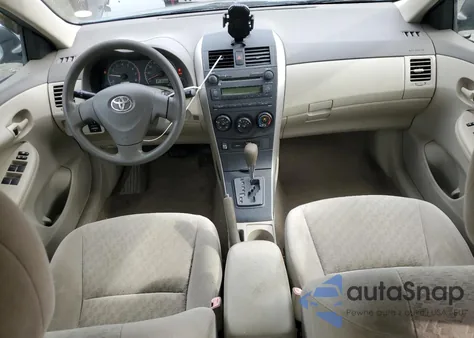 2009 Toyota Corolla Base from USA, damaged, VIN JTDBL40E69J042201